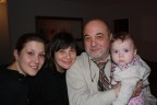 Редкий снимок: Юля, Лера, я и Финя в одном кадре. Собрать нас всех вместе одновременно чрезвычайно трудно. 